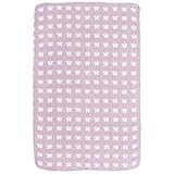 and（アンド）　6重ガーゼ　日本製ブランケット/ガーゼケット (ピンク)