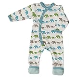 pigeon-organics for Kids Romper Long Elephant Blue Mix Pyjamas 12-18?Months by Pigeon - Organics for
