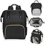 [ハインズ・イーグル] Hynes Eagle マザーズバッグ リュック 口金リュック ママリュック ベビー用品収納 旅行用バッグ 防水可能 多機能 大容量 出産祝い