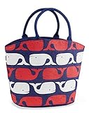 Mud Pie Tote Bag, Whale by Mud Pie [並行輸入品]