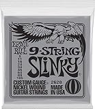 【正規品】 ERNIE BALL 2628 エレキギター弦 9弦 (09-105) 9-STRING SLINKY スリンキー