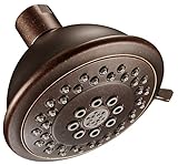 Danze d460048br Boost 3つ機能ヘッド、2.5 GPM、4インチ、Tumbledブロンズ