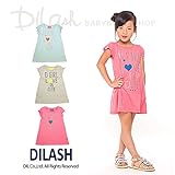 (ディラッシュ) DILASH盛夏'16/ロゴ半袖ワンピース 120 グレー
