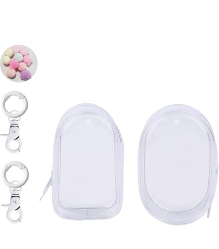 Mity Rain Display-Tasche Mit Schlüsselanhänger – Transparent, Für Sonny Figuren, Blindbox, Sammler
