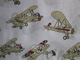 Sky Hawk Vintage Airplane Sheet Set Twin [並行輸入品]