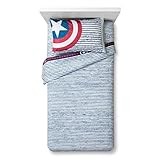 Marvel Captain America Twin Sheet Set [並行輸入品]