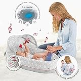 lulyboo Baby Travel Bed 3-in-1 w/ Lights, Music, Vibration-Converts to Backpack by LulyBoo