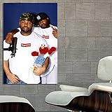 ポスター壁画Wu Tang Supreme 40 x 60インチ( 100 x 150 cm ) on粘着ビニール