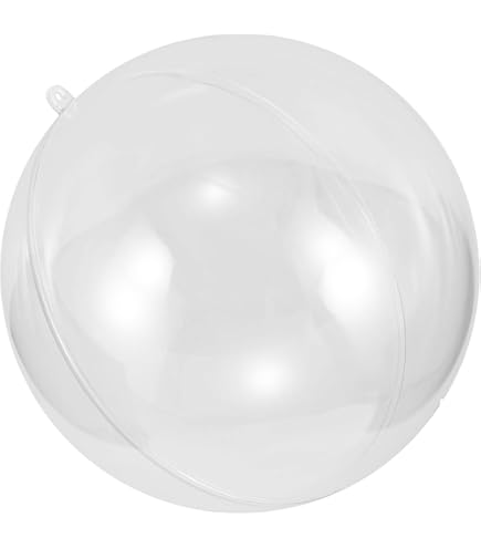 Amazon.co.jp: LIOOBO プラスチック ボール 15cm アクリル ボール 透明