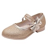 (コ-ランド) Co-land プリンセス風 子供靴 キッズ フラットシューズ 女の子 ガールズ ベルクロシューズ 蝶結び 女児 ベビー フォーマル 結婚式 ゴールド 17cm