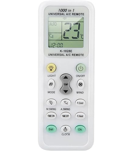 GOUYESHO Telecomando di ricambio RG66A1/BGEF per condizionatore d'aria MIDEA RG66A1/BGEF RG66A1-BGEF RG66A1 BGEF