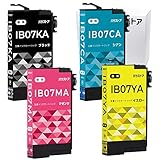 【バウストア】エプソン IB07CL4A 互換インクカートリッジ 4個 対応機種: PX-M6010F PX-M6011F PX-S6010