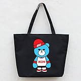韓流グッズ IKON 可愛 VIP B.I Bobby ファッション SHOW TIME バッグ ハンドバッグ (ブラック)