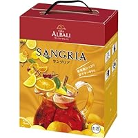 【甘さすっきりベースのサングリア】サングリア [ 赤ワイン 甘口 スペイン 3L BIB ]