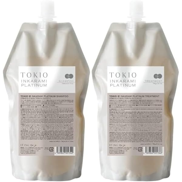 TOKIOシャンプー&トリートメント Amazon | TOKIO トキオ インカラミ プラチナム シャンプー