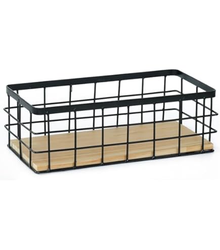 10セット メッシュバスケット カゴ 縦×横32×45cm 深さ18cm 店舗品 Amazon.co.jp: ネット用薄型網カゴ ブラック 幅27×奥行9×高さ