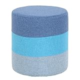 不二貿易 ラウンドスツール カラフル ブルー 70109