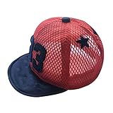 ベビーファッションSunhat折り畳み式ビーチハット夏のハットコットンハットレッドのための大きいギフト