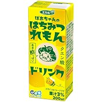 Amazon.co.jp: エルビー ばあちゃんのはちみつレモンドリンク 200ml紙