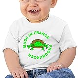 クール ボーイとガール カエルバーガー ファーストフードなし Ｔシャツ カジュアル White Size 6 M