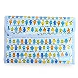 ようこそ赤ちゃんHappy母子手帳ケース（ジャバラタイプ）　ロボット王国へようこそ（ライトブルー）　B2902000　日本製