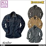 EVENRIVER 作業服 エボリューションシャツ SR-3006 大きいサイズ 5L 12.チャコール