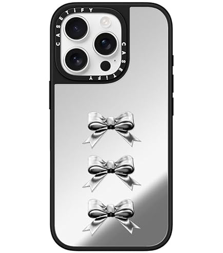【未使用】casetify iPhone16pro chrome bowsリボン Amazon.co.jp: CASETiFY クリア MagSafe 対応 iPhone 16 Pro