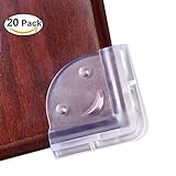 Corner Guards, Pasway 20 pack Baby Safety Cushion Table Desk Corner Protector, Table Furniture Bed B
