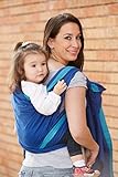 Woven Wrap Baby Carrier for Infants and Toddlers (River) by Hip Baby Wrap