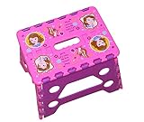 Disney ディズニー キャラクター 折りたたみ ステップ チェア 折畳み 踏み台 ステップ / ミッキー ミニー / スティッチ / ドナルド / ソフィア (ソフィア)