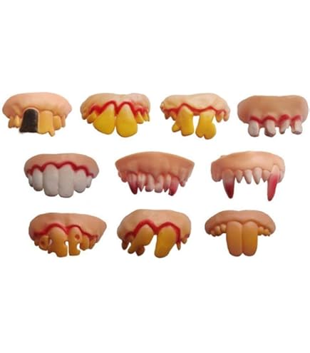 Dents de Vampire Phosphorescentes - L'Accessoire Ultime