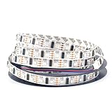 MOKUNGIT LPD8806 LED Strip Lights LPD8806 RGB Addressable LED Strip Light 9.8ft/3m 60LEDs/m 30Pixels