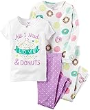 Carter's Baby Girls 4 Pc Cotton Print 9 Months [並行輸入品]