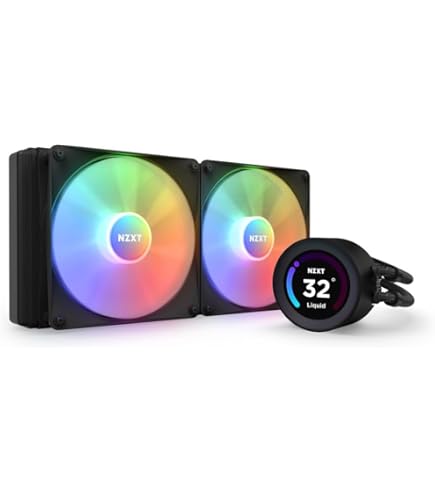 Amazon.co.jp: NZXT KRAKEN RGB 280 White 簡易水冷CPUクーラー RL