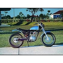 FTR223 ビッグタンク タンク容量 10L 加工済純正シート付き ホンダ FTR223 フラットサイド アルミタンク バフ仕上げ