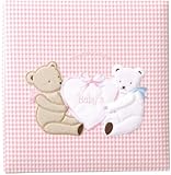 サンヨー 誕生アルバム Lサイズ/100年台紙・ビス式 ピンク