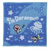 丸眞 ハンカチ ドラえもん ドラえもんと海さんぽ 綿100% オーガニックコットン 抗菌防臭加工 2805024700