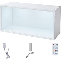 Amazon.co.jp: LED付き コレクションケース キューブボックスα 改