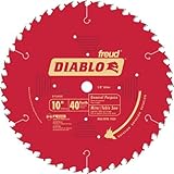 Diablo d1040 X 10 " 40tディアブロGeneral Purpose Chop Miterと表Saw Blad