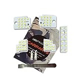 CARPARTSJP® レヴォーグ VM系 LED ルームランプ 7点set レヴォーグ revorg LEDルームランプ 室内灯 LEDランプ VM系 LEDライト ルームランプ ※アイサイト有車専用専用設計でフィッティング！ (ホワイト)