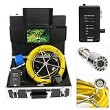 yaetek 7 "カラーLCD 30 M Sewer防水カメラパイプパイプラインDrain検査システムwith 8 GB SDカード