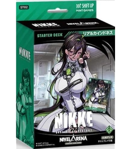 Amazon.co.jp: TCG「勝利の女神:NIKKE」NIVEL ARENA スターターデッキ