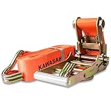 ラッシングベルト 耐荷重10t×5m 1本 ラチェットバックル 荷締め機