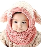 NEWSTORY この冬たくさん着せたい かわいい 赤ちゃん 用 ニット帽 (02. ピンク)