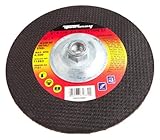 Forney 71882 Grinding Wheel with 5/8-Inch-11 Threaded Arbor Metal Type 27 A24R 8-Inch-by-1/4-Inch [並