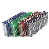 Brybelly 400 Count 16mm Dice - Purple, Blue, Green, Red [並行輸入品]