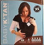 Baby K'tan[ベビーケターン]ベビーキャリア レギュラーコットン ブラック サイズXS BKBC-BL-XS [並行輸入品]