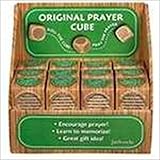 Christian Brands 128632 Display Prayer Cube Original Well Known Prayers With Gift Box