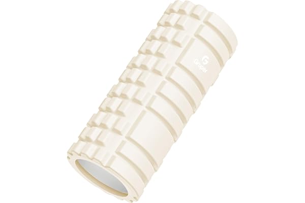 Gruper Foam Roller, Myofascial Release, Grid Foam Roller, Yoga Pole, Training, Sports, Fitness, Stretching Equipment, Storage