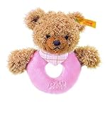 Steiff Sleep Well Bear Grip Toy Pale Pink by Steiff [並行輸入品]